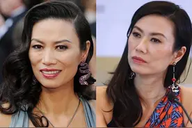 54岁邓文迪才是真名媛：衣装鲜艳，裙不上膝，高级时髦又有气质图片