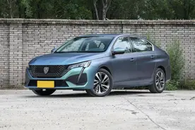 法系这回开窍了，全新标致408仅10.57万起，配1.6T+6AT，家用挺香图片