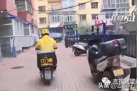 你的外卖小哥“已上线”，区域“内循环”配送图片