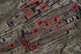 俄军钻地弹命中钢铁厂！混凝土地道坍塌：亚速营拼命用铲子挖通道图片