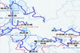 云南全境自驾规划图片