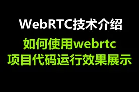 WebRTC技术介绍、如何使用webrtc以及项目代码运行效果展示图片