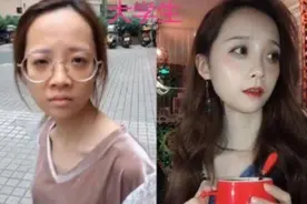 考研前后对比照曝光，“猪猪女孩”变“邋遢大妈”，简直太真实了图片