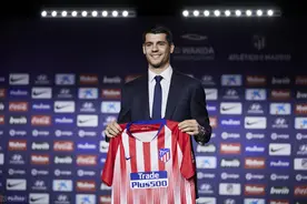 「热身赛」莫拉塔赠旧主帽子戏法 尤文扑点0比4马竞图片