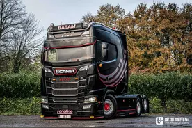 驾驶室加长一米，奢华内饰，带你看斯堪尼亚650 S LongLine牵引车图片