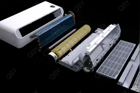 拆小米空调巨省电Pro 1.5匹新一级 全新内机平台大风轮声音轻图片