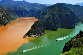 泾渭分明的来历和原因，都有哪些地方？图片