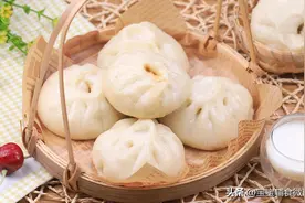 宝宝版免揉小肉包，不揉面不擀面，包子皮暄软好吃，比买着吃更香图片