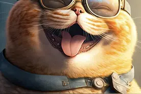 治愈系壁纸｜快乐大肥橘猫，看着就开心乐观起来了图片