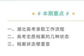 怎么看自己被录取了？这几种档案状态你一定要知道图片