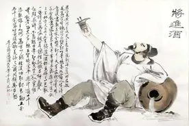 莫高窟发现《将进酒》原版，下笔之狂令人直呼：再也不喜欢李白了图片