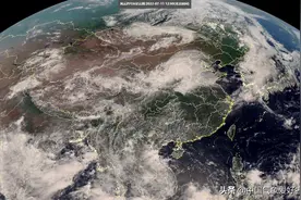 内蒙古河南站突降大暴雨，大范围降温发生！权威预报：和南方无关图片