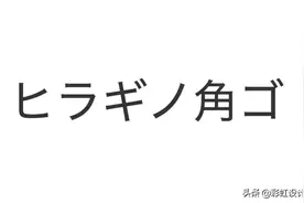 「分享」最受日本设计师欢迎的10种字体！排名前3的居然是它们图片
