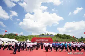 长春城建系统大干150天行动正式启动，东南湖大路延长线工程同步开工图片