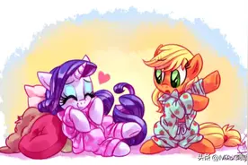 【小马宝莉】MLP 同人小说：感冒在家图片