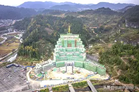 贵州水司楼因造型怪被热议，昔日烂尾楼改为四星级酒店，原貌全无图片