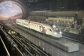 好品山东｜“青岛造”世界最高速内燃动车组亮相阿联酋图片