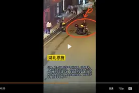 酒后驾车“驶”不得，男子喝醉酒后全程推车回家图片