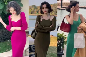 裙子不要总选A字裙，今年流行穿“包臀裙”，性感显身材，真优雅图片