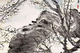 日落西山映晚秋，小楼独倚望江流图片