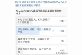 网友票选AG世界赛翻车原因：经验不足是硬伤，KPL思路不管用图片