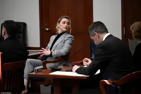 35岁“海后”又美又飒，沉着对抗激动的前夫，被德普姐姐揭了老底图片