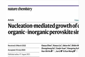 首次！南京科学家公开发表“钙钛矿”硬核成果，引发国际关注！图片