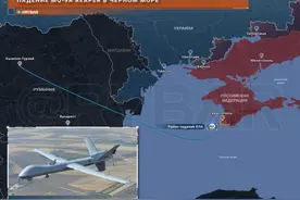 美军发声了！俄军苏-27击落美军MQ-9无人机后续（附视频截图）图片