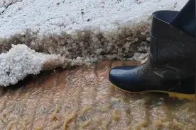 陕西延安多地遭遇冰雹天气图片