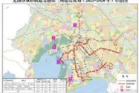 无锡地铁5号线24个站点位置曝光图片