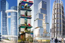 视角冲击感很强的五座在建企业总部——格力/中化/OPPO/碳云/腾讯图片