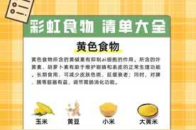 彩虹食物清单 不同颜色食物怎么吃图片