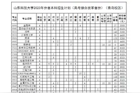 2023高考 | 招生计划！山东科技大学，山东理工大学，山东交通学院图片