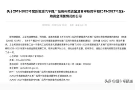 关注｜财政部发布新能源补贴公示：特斯拉获12亿，比亚迪获29亿图片