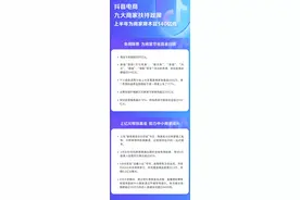 免佣、降费、提效 抖音电商扶持政策上半年累计为商家节省成本超140亿元图片