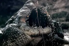 十年猎杀300人，令人胆寒的食人巨鳄：古斯塔夫，至今仍未被捕获图片