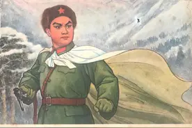 样板戏连环画《智取威虎山》，文汇报连环画创作组编绘，1970年。图片