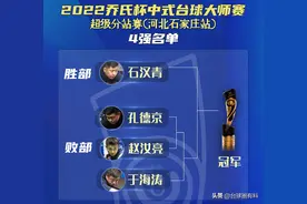 石汉青胜部杀入决赛，于海涛、赵汝亮、孔德京争败部门票图片