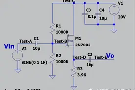 源极跟随器电路图片