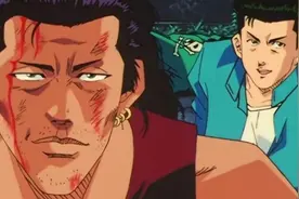 《灌篮高手》整部漫画中，最神秘的一个人物，黑白两道都不敢惹他图片