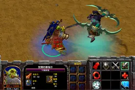 魔兽争霸3：剑圣的跳劈、山丘的头晕锤，真就无法闪避吗？图片