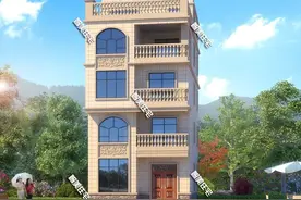 7×10米，这栋平顶住宅有五层，做法在广东农村广受欢迎图片