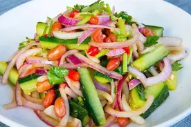 怪不得饭店的凉拌洋葱那么好吃，原来技巧在这里，看一遍轻松学会图片