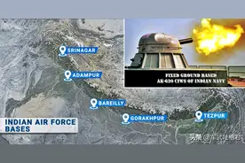 被轰6K吓到了？印军下血本把舰炮搬上高原，想配合S400拦截长剑20图片