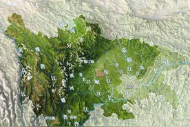四川水系—黄河流域、长江南岸流域、龙门山以东流域图片