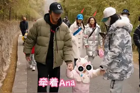 郑恺带女儿看熊猫，小姨子同行引热议，知情人透露她已离开姐姐家图片