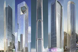 六朝古都，十朝都会——南京，八座在建的摩天楼最新施工进度图片