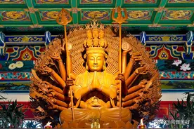 一心一意顶礼观世音，一生一世吉祥如意图片