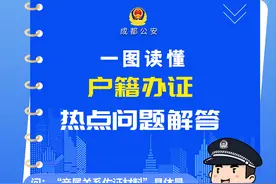 一图读懂丨关于户籍办证的热点问题，你要的解答来了图片