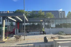 深圳地铁14号线南约站5个出入口实拍图！4个已经拆除围挡图片